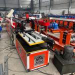 30-50m/min fast speed cutting rolling shutter door roll forming machine in