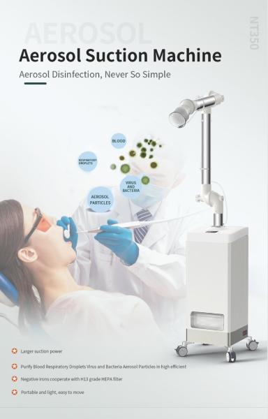 Cheap Durable 36kg Dental Aerosol Suction Unit 3 layers filters for sale