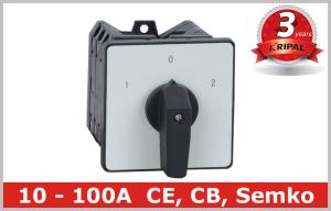 China DIN Rail Rear Rotary Selector Switch 100 Amp Manual Transfer Switch on sale