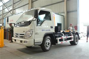 China Forland Roll On Roll Off Garbage Dump Truck , 3 Ton Small 3cbm Hook Bin Truck on sale