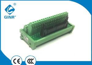 Best DIN Rail Mount IDC Breakout Board 40P Male Header Connector 0.1 Inch Pitch wholesale