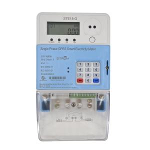 Best Single Phase 20mA Smart Prepaid Electricity Meter With Digital Keypad wholesale