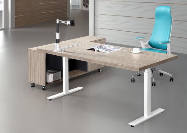 Cheap Good Craft Executive Office Furniture , Luxury Executive Desks Fine Wood Material for sale