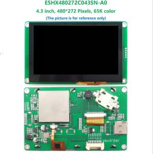 Best 4.3 Inch UART TFT Display 480x272 TTL Interface 8N1 UART, CMOS/3.3V TTL wholesale