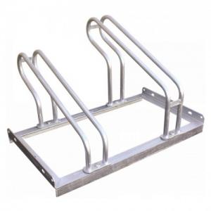 Best 2 Space Lo Hoop Bicycle Rack Metal Fabrication Hot Dip Galvanized wholesale