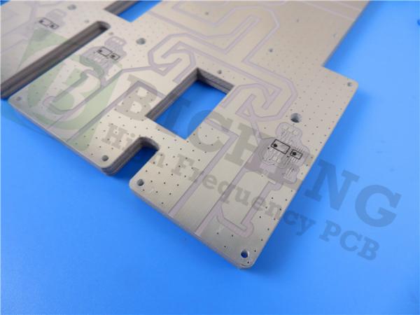 Cheap RF-10 PCB 60mil 2-Layer Immersion Silver Circuits for sale