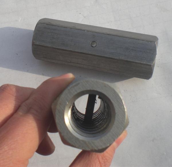 Cheap Hexagonal Nut for bar connection for sale