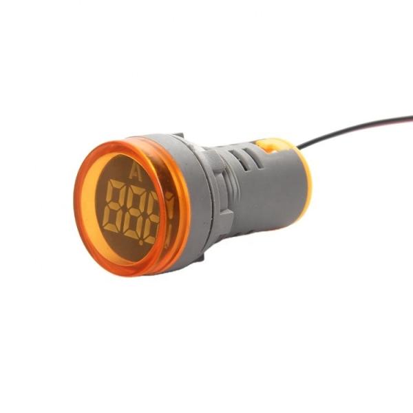 Cheap 22mm Round Current Indicator Light with big display for sale