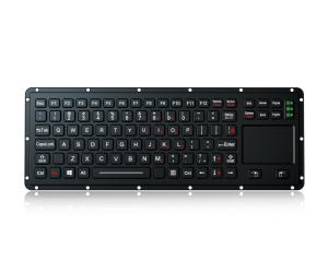 Best IP65 Military Grade Rugged Keyboard With Built In Tough Touchpad For Fast Cursor wholesale