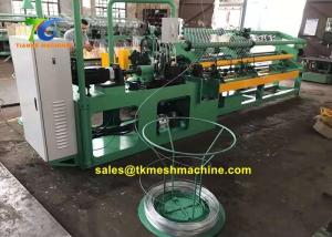 Best 3000mm Making 2 Worms Chain Link Fence Machine With Compact Roll wholesale
