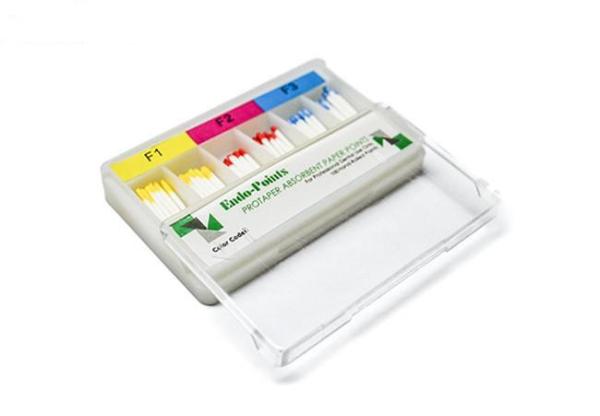 Cheap Dental Material Endodontic Color Coded Absorbent PP Dental Paper Point for sale