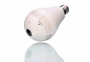 China 960P 360 Degree Fisheye Panoramic Wifi Wireless P2P Hidden IP Camera LED Bulb Light on sale