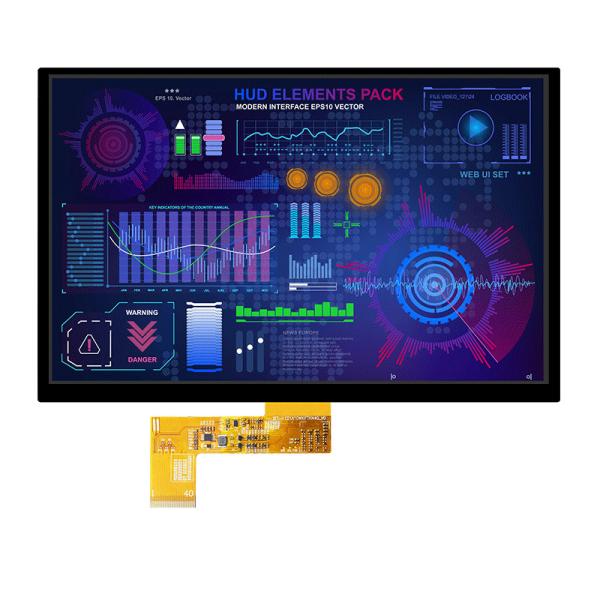 Cheap 1280x800 Pixels IPS TFT LVDS LCD Module Sunlight Readable Type for sale