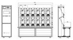 Accuracy 0.02% Energy Meter Test Bench Fully Automated Meter Test System