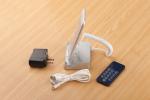 COMER alarm locking mobile phone display stand with support security anti-theft