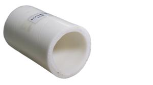 Anti Static 1.5 Inch Flexible PVC Pipe , Composite Piping System Cutting Service