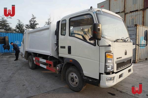 Cheap Light Duty 8CBM garbage remoral Rear Loader compactor Garbage Truck for sale