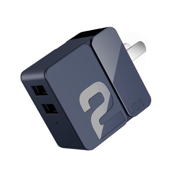 Cheap Foldable Design Mobile Phone Charger Android And IOS System Dual Port for sale