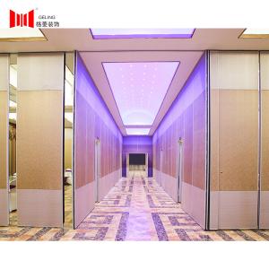 Best 65mm Fabric Movable Folding Partition Wall 45db Soundproof wholesale
