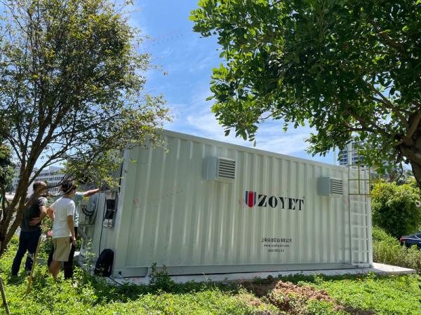Cheap Customized Containerized Energy Storage System Container White for sale