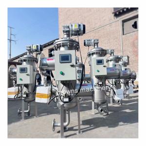 China Industrial Scraper/Brush Type Stainless Steel Auto Self Cleaning Filters Housing Machine For Chemical Honey Syrup on sale