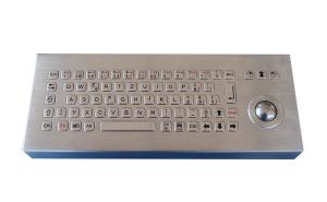 Best 71 Keys Desktop Industrial Metal Keyboard With USB Connection Plug wholesale