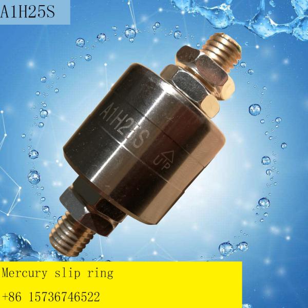 Cheap Single Pole 10A Mercury Conductive Slip Ring Low Conductive Rotary Connector Maintenance-Free Slip Ring A1ms for sale