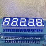 7 Segment LED Display Ultra White 5 Digit 0.39inch Common Cathode for Digital