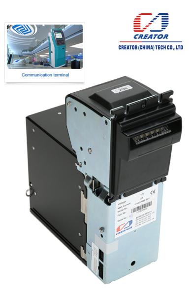 Cheap Smart Vending Machine Bill Acceptor With CCNET Serial Port For Self-service Payment Machine for sale