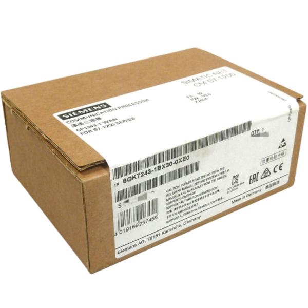 SIEMENS 6GK7243-1BX30-0XE0 COMMUNICATIONS PROCESSOR CP 1243-1 FOR CONNECTION OF