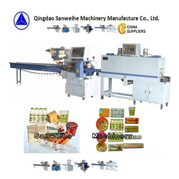 Cheap Full Sealing Type PLC Control Shrink Wrap Packing Machine Form Fill Seal Packaging Machine for sale