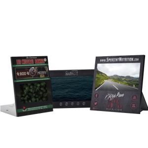 Best Push button and video plays function 10 inch IPS digital POS video display with custom print logo display wholesale