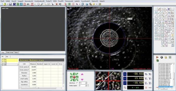 Cheap Powerful Probe Function 3D Measurement Software Precise Microscope Compatible for sale