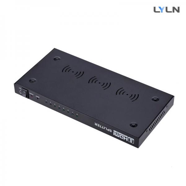 Cheap 1in 8out HDMI Signal Splitter , Portable Long Distance Hdmi Splitter for sale