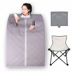 China Home 1 Person SPA Relaxation Portable Infrared Sauna Kit Folding 1050W on sale