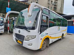 Used Transit Bus 30 Seats Dongfeng Second Hand Bus EQ6752 Front Engine Sliding Window