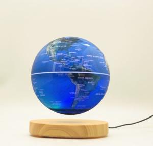 Magnetic Levitation Floating 6inch 7inch 8inch Globe Rotating World Map - Anti Gravity Globe for Educational Gift