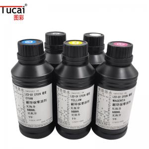 Best 500ML Uv Led Ink Uv Curable Ink For EPSON DX5DX7TX800XP600 Printhead wholesale