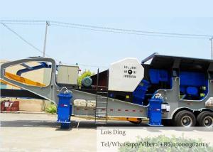 China Mining Quarry Mobile Crushing Equipment For Construction Waste Recycling on sale