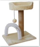 Cheap Soft Plush Toy Jungle Cat Tree Vertical Scratch Surface Fulfills Pet's Needs for sale
