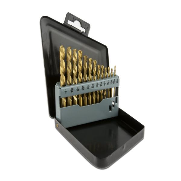 Cheap Left Hand High Speed Steel Drill Bits With Titanium Nitride Coating for sale