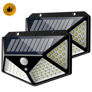 China 1000lm IP65 Waterproof Outdoor Solar Spot Lights Motion Sensor on sale