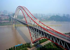 China Customized Single Lane Double Lane Steel Bridge Structure Cold Rolled on sale