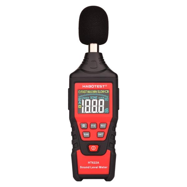 Cheap 50dB Digital Sound Level Meter , HT622A Noise Measuring Instrument for sale