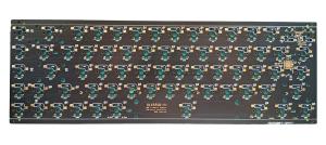 Highleap electronic Keyboard Layout Design Qmk Via Type C RGB 65% Mechanical Hotswap PCB Keyboard Board