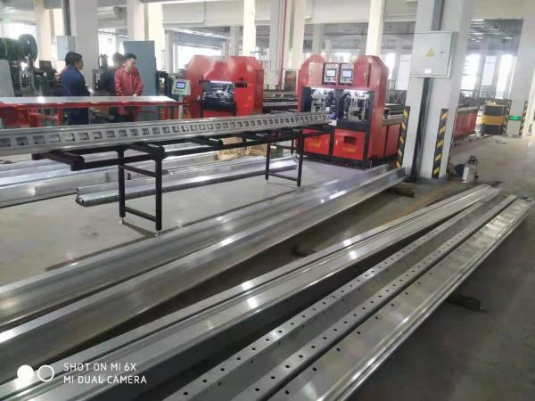 Cheap APESP-100 Square Pipe Automatic Punching Machine PLC Controlled Steel Structure for sale