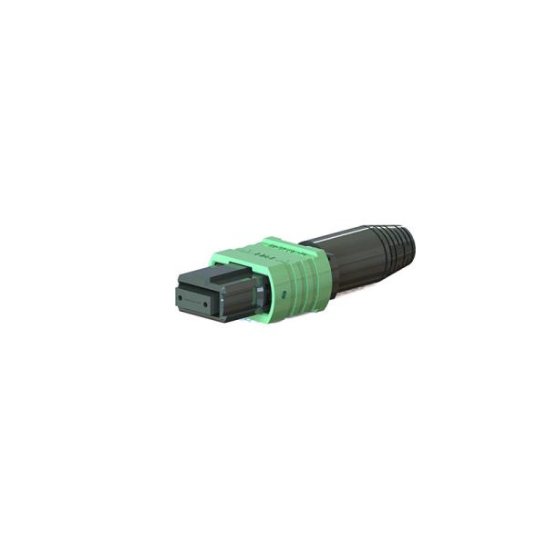 Cheap Single Mode Multimode MPO Connector 4 - 24 Cores For Data Transmission CATV LAN for sale