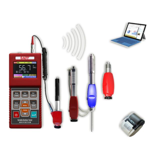 Cheap Wireless Probe LCD Handheld Portable Rockwell Hardness Tester for sale