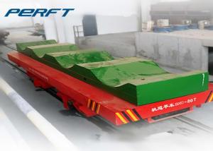 Best Industrial Material Handling Coil Transfer Trolley With V Groove Coil Transport Truck wholesale