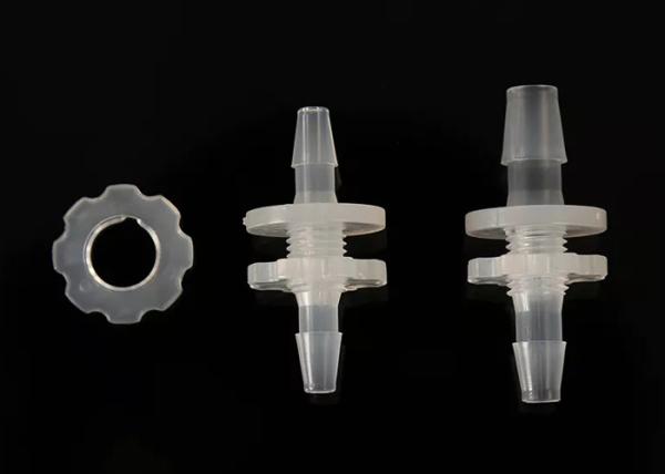 Cheap Equal Barbed Plastic Hose Bulkhead Connector For Liquid for sale